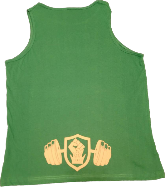 GREEN TILLDADEATH TANK TOP