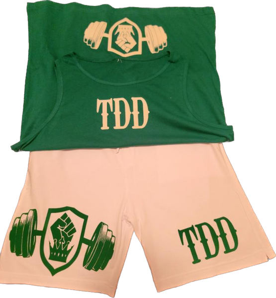 GREEN TILLDADEATH TANK TOP