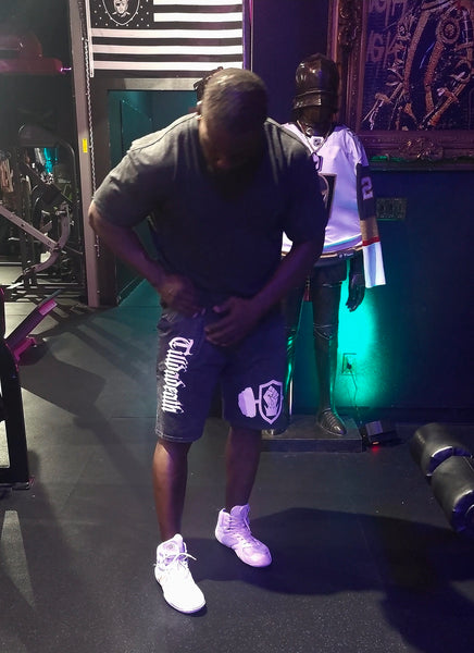 Tilldadeath Charcoal Shorts