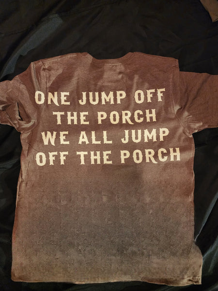 Brown and Beige Tilldadeath T-Shirt