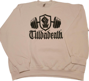 TILLDADEATH GREY SWEATSHIRT