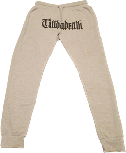 TILLDADEATH GREY JOGGERS