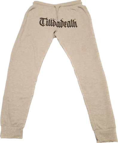 TILLDADEATH GREY JOGGERS